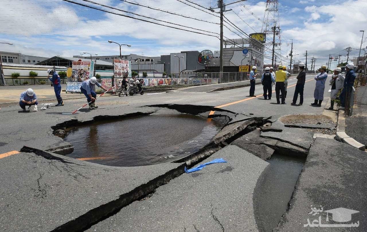 فیلمی از لحظه هولناک شروع زلزله در ژاپن