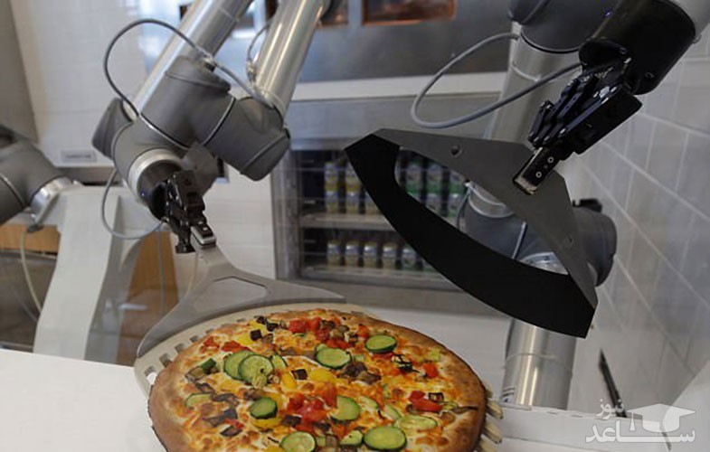 (عکس) ربات پیتزا پز ساخته شد !