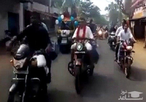 (فیلم) همراهان عروس و داماد جشن را به عزا تبدیل کردند