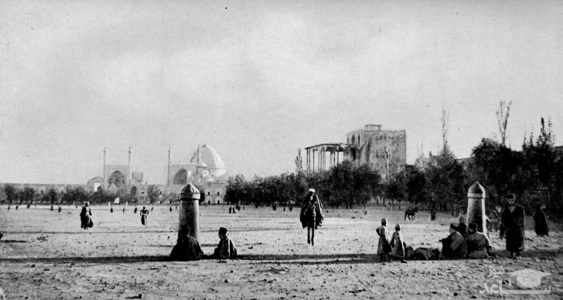 قدیمی ترین عکس میدان نقش جهان اصفهان سال ۱۲۸۰