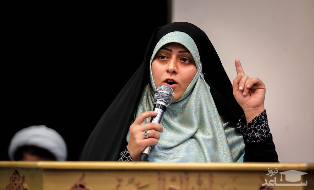 (فیلم) صحبت‌های خواهر مسیح علینژاد در همایش دختران انقلاب