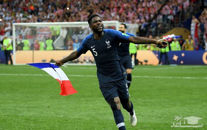 (عکس) خوشحالی تیم فرانسه در فینال جام جهانی 2018