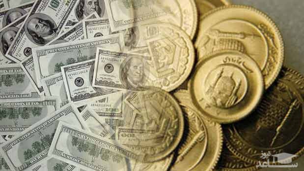 قیمت طلا و دلار در بازار امروز / 7 مرداد 97