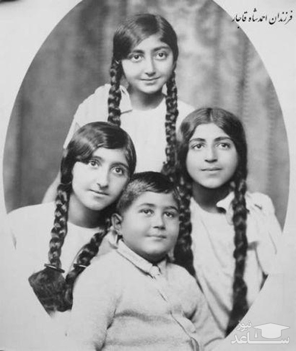 (عکس) دختران زیبای احمد شاه قاجار