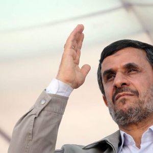 (عکس) گاف جدید احمدی نژاد !