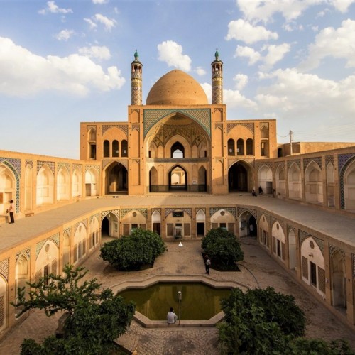 Agha Bozorg School and Mosque, Kashan, Central Persia