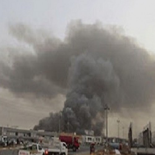 انفجار در کارخانه فولاد سلیمانیه عراق +فیلم