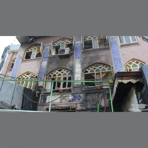 عوامل به آتش کشیدن مسجد امام موسی کاظم (ع) سبزه‌ میدان رشت دستگیر شدند