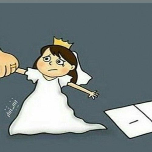 عروسی دختر 12 ساله در ازای پول / او زن چهارم مرد 45 ساله شد !