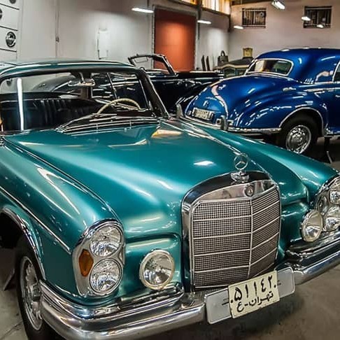 آشنایی با موزه خودروهای کلاسیک در تهران