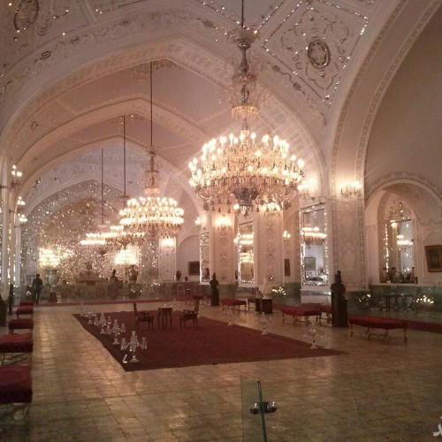 آشنایی با تالار سلام کاخ گلستان