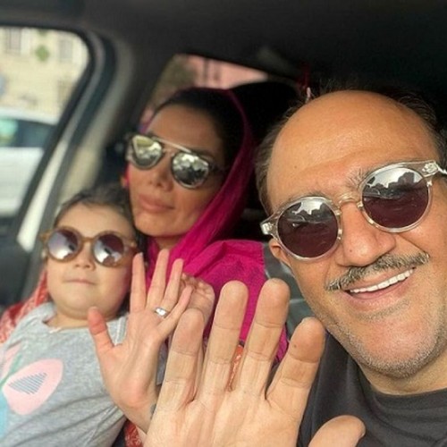 استوری جدید مهران غفوریان از همسر و دخترش