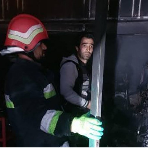 آتش سوزی هولناک در تبریز