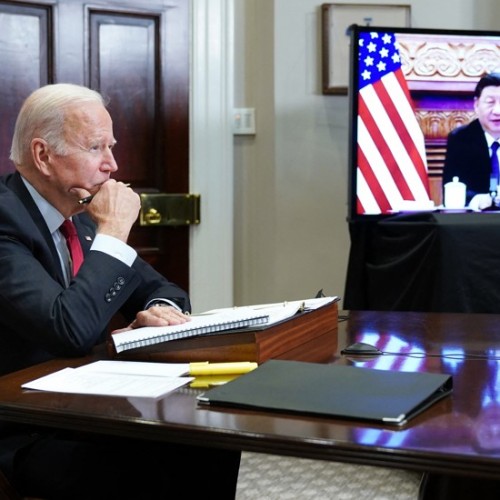 China's Xi calls for immediate end to Ukraine conflict in call with Biden