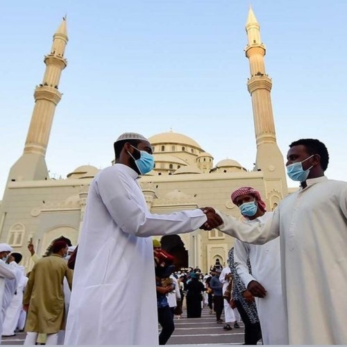 कोरोनावाइरस के बीच मुसलमानो ने ईद-उल-फितर मनाया