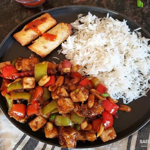 Crispy Kung Pao Tofu