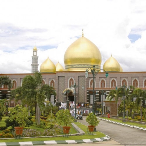 Dian Al Mahri Mosque, Depok, West Java, Indonesia