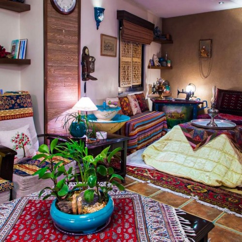 فرش ایرانی در دکوراسیون امروزی ؛ استفاده از فرش و گلیم سنتی