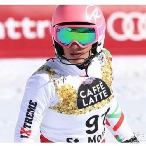 (فیلم) عاطفه احمدی تنها زن ایرانی در المپیک زمستانی