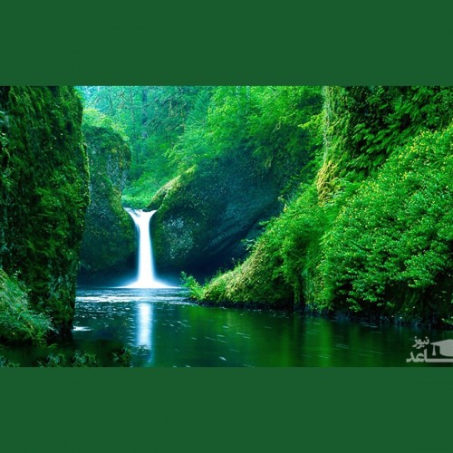 (فیلم) آبشاری زیبا در ایران که عظمتش چشم هر بیننده‌ای را می‌نوازد