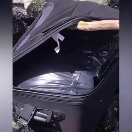 (فیلم) انتقال جنازه بابک خرمدین در چمدان توسط پدر و مادرش