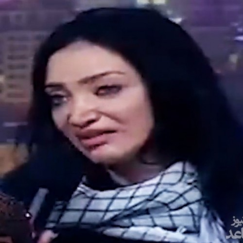 (فیلم) بغض دختر مسیحی هنگام بردن نام شهید سلیمانی در برنامه زنده