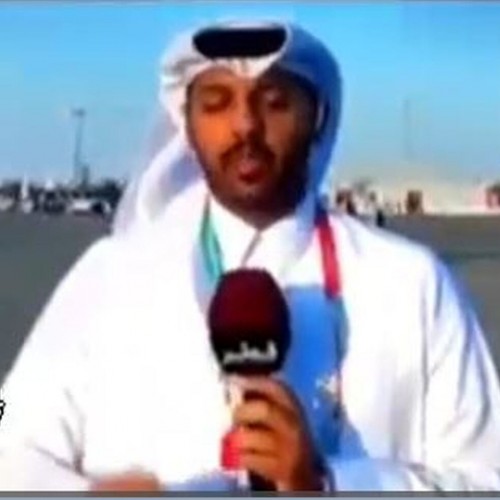 (فیلم) بیهوش شدن خبرنگار تلوزیون قطر روی آنتن زنده