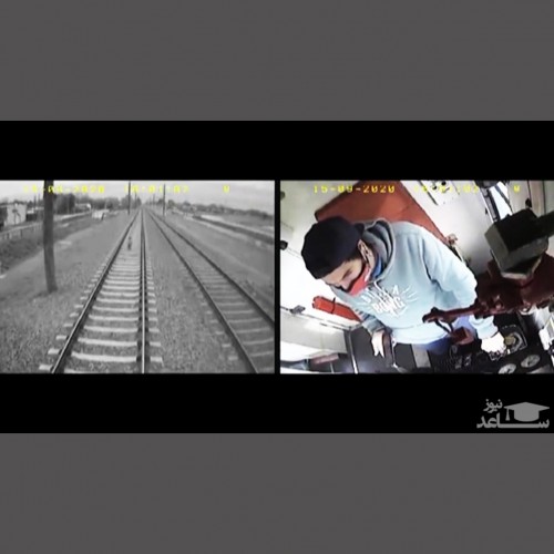 (فیلم) هوشیاری راننده قطار در زیر نگرفتن بچه ۳ ساله بر روی ریل