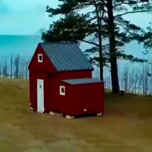 (فیلم) خانه‌ای خلاقانه با امکان جابجایی