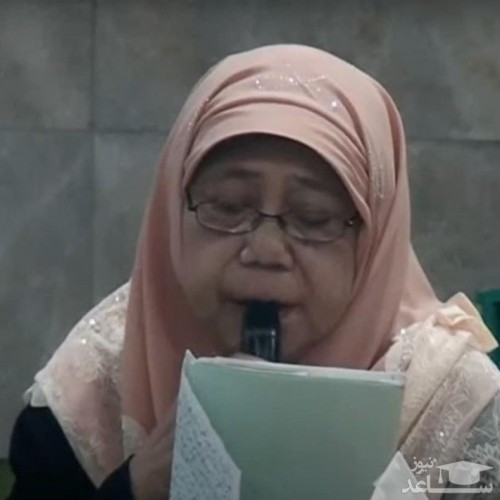(فیلم) لحظه فوت یک زن در حال قرائت قرآن