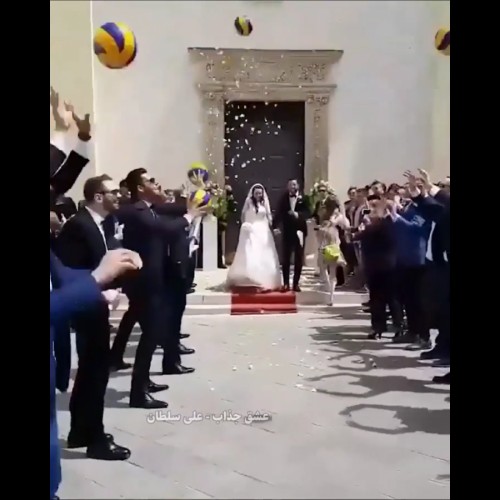 (فیلم) وقتی با یه والیبالیست حرفه ای ازدواج می کنی!