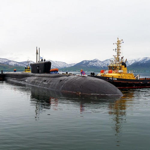 فیلم زیردریایی های اتمی ترسناک روسیه در قطب شمال