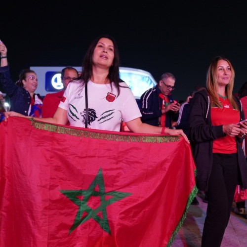 فیلمی دلخراش از لحظه له شدن طرفدار 14 ساله مراکشی زیر چرخ یک فرانسوی (18+)