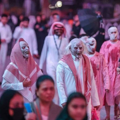 فیلمی متفاوت از برگزاری جشن هالووین در عربستان سعودی به کارگردانی بن سلمان