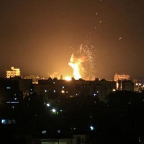 (فیلم) فریادهای «یالثارات قاسم سلیمانی» در نوار غزه 