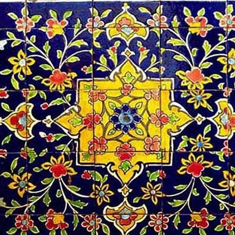 چگونگی پیدایش هنر کاشیکاری در ایران و انواع آن