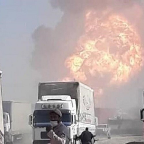 Gas Tanker Explosion at Customs Post in Afghanistan Created Chaos