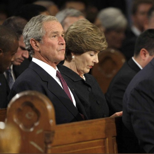 George W. Bush Embarrassed by an Untimely Mistake