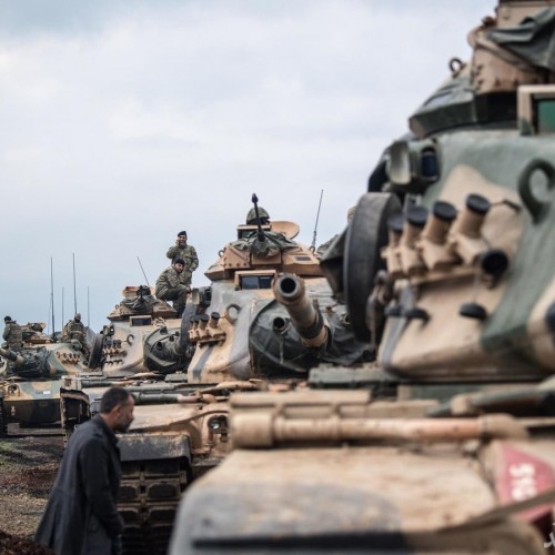 حمله توپخانه‌ای سنگین ترکیه به شمال سوریه
