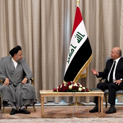 Iran intelligence minister, Iraq president discuss bilateral issues