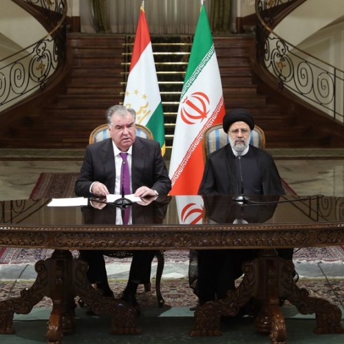 Iran, Tajikistan agree on need for foreign troops’ withdrawal from region: President Raeisi
