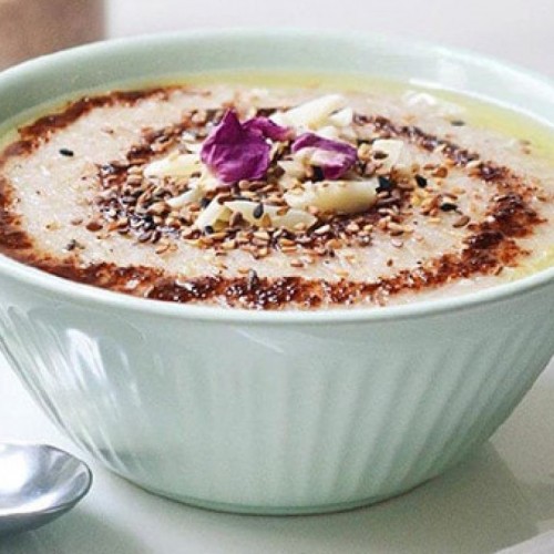 Iranian Appetizers: Haleem (Wheat and Meet Stew)