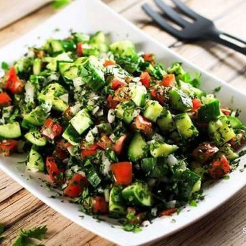 Iranian Salads: Salad Shirazi