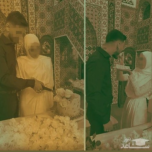 برگزاری جشن عروسی لاکچری عروس و داماد جوان در مسجد جنجال به پا کرد +فیلم