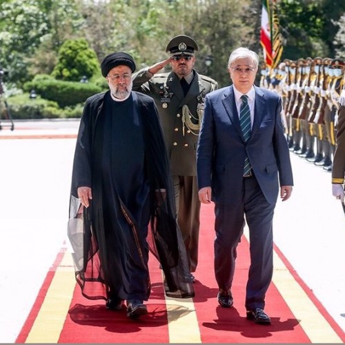 Kazakhstan president in Tehran in latest visit of leaders to Iran