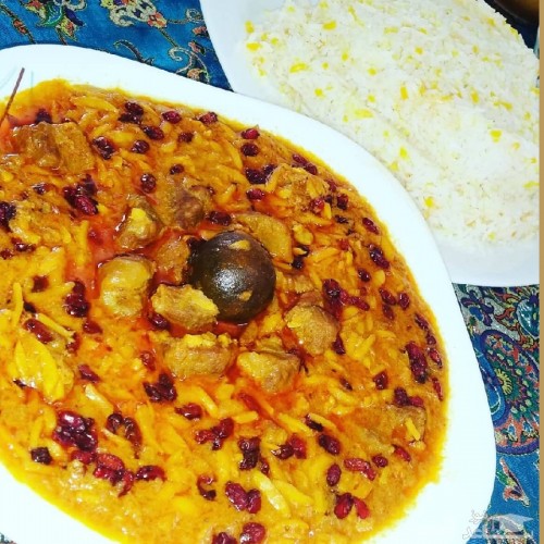 طرز تهیه خورشت خلال بادام کرمانشاه(غذای محلی کرمانشاه)