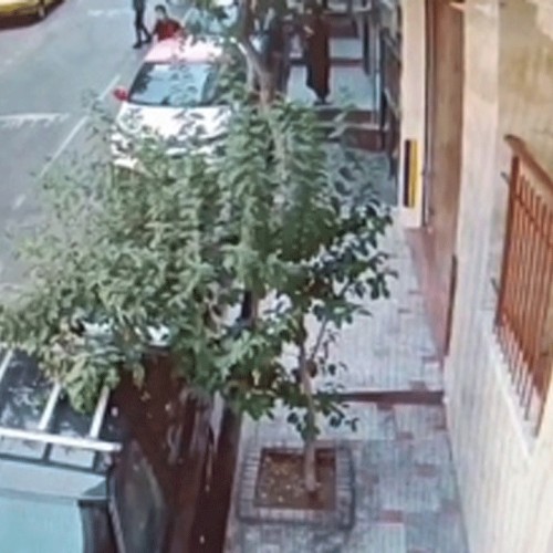 (فیلم) لحظه سرقت گوشی موبایل توسط ۳ سارق در تهران 