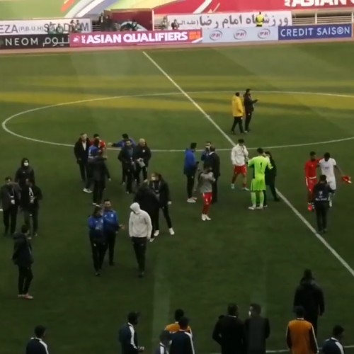 (فیلم) ماجرای جیمی جامپ در دیدار تیم ملی ایران و لبنان