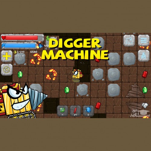 معرفی و بررسی بازی Digger Machine: dig minerals