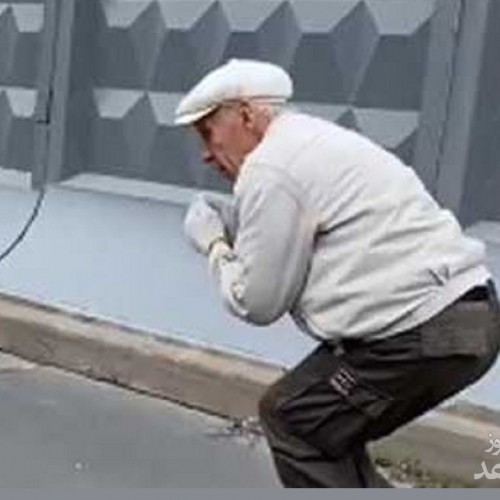 مهارت دیدنی پیرمرد ۷۳ ساله در اسکیت سواری! + فیلم